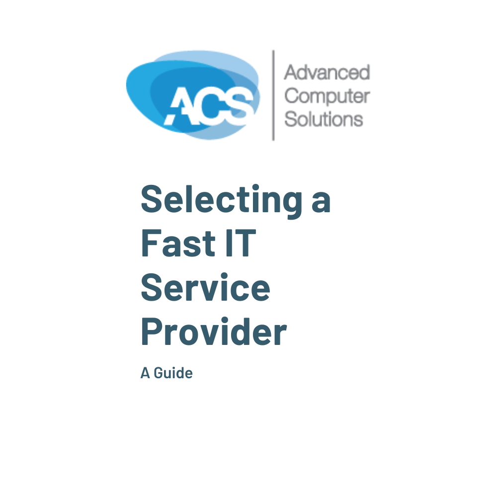 Look for these 4 things to find a fast IT provider.