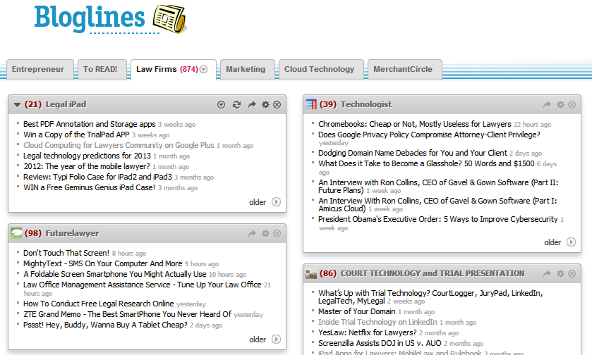 bloglines-screenshot